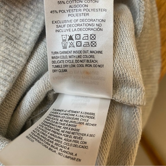 LUCKY BRAND • Cheetah Animal Print Sweatshirt - Size S - Picture 9 of 15